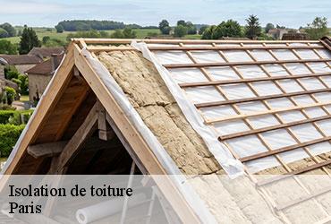 Isolation de toiture 75 Paris  AR renovation