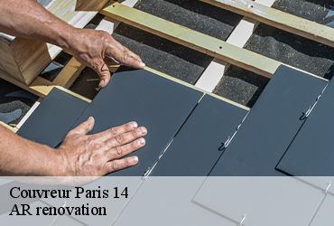 Couvreur  paris-14-75014 AR renovation
