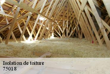 Isolation de toiture  paris-18-75018 AR renovation