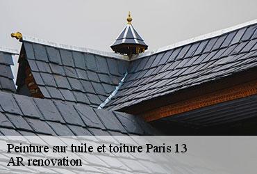 Peinture sur tuile et toiture  paris-13-75013 AR renovation