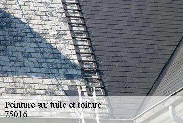 Peinture sur tuile et toiture  paris-16-75016 AR renovation