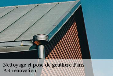 Nettoyage et pose de gouttière  paris-75000 AR renovation