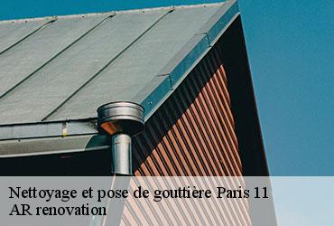 Nettoyage et pose de gouttière  paris-11-75011 AR renovation