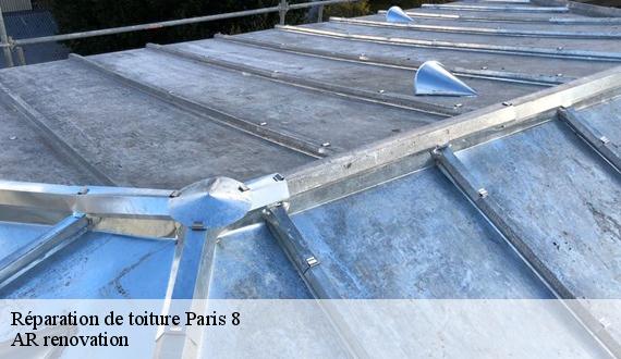 Réparation de toiture paris-8-75008 Michelet Couverture 75