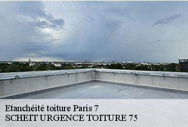Etanchéité toiture  paris-7-75007 SCHEIT URGENCE TOITURE 75