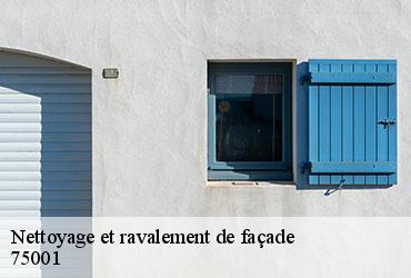 Nettoyage et ravalement de façade  paris-1-75001 AR renovation