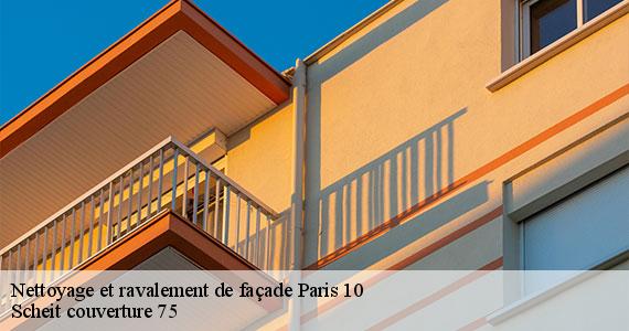 Nettoyage et ravalement de façade  paris-10-75010 Scheit couverture 75