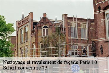 Nettoyage et ravalement de façade  paris-10-75010 Scheit couverture 75