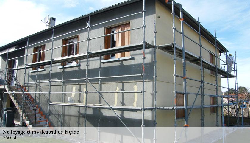 Nettoyage et ravalement de façade  75014