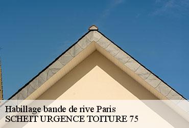 Habillage bande de rive 75 Paris  SCHEIT URGENCE TOITURE 75