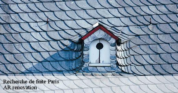 Recherche de fuite 75 Paris  AR renovation