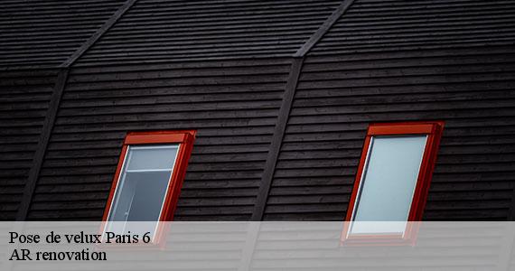 Pose de velux  paris-6-75006 AR renovation
