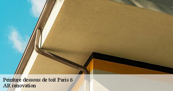 Peinture dessous de toit  paris-6-75006 AR renovation
