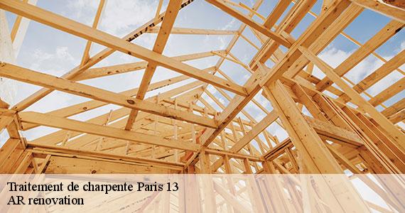 Traitement de charpente  paris-13-75013 AR renovation