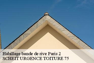 Habillage bande de rive  paris-2-75002 SCHEIT URGENCE TOITURE 75