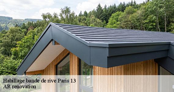 Habillage bande de rive  paris-13-75013 AR renovation