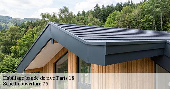 Habillage bande de rive  paris-18-75018 Scheit couverture 75