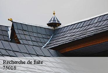 Recherche de fuite  paris-16-75016 Scheit couverture 75